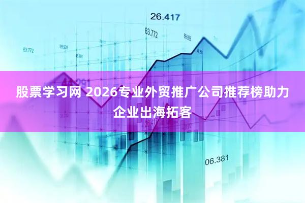 股票学习网 2026专业外贸推广公司推荐榜助力企业出海拓客